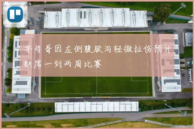 字母哥因左侧腹股沟轻微拉伤预计缺席一到两周比赛